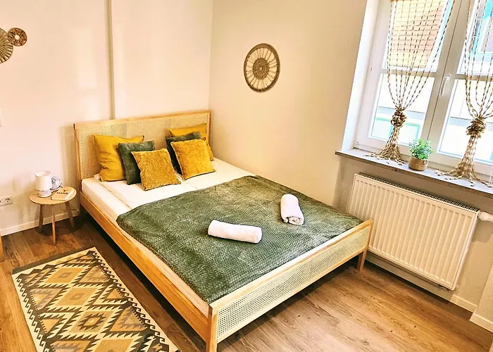 Altstadt Insel - Workaction - Free Parking - Audi - Balkon - Aufzug Lejlighed *
